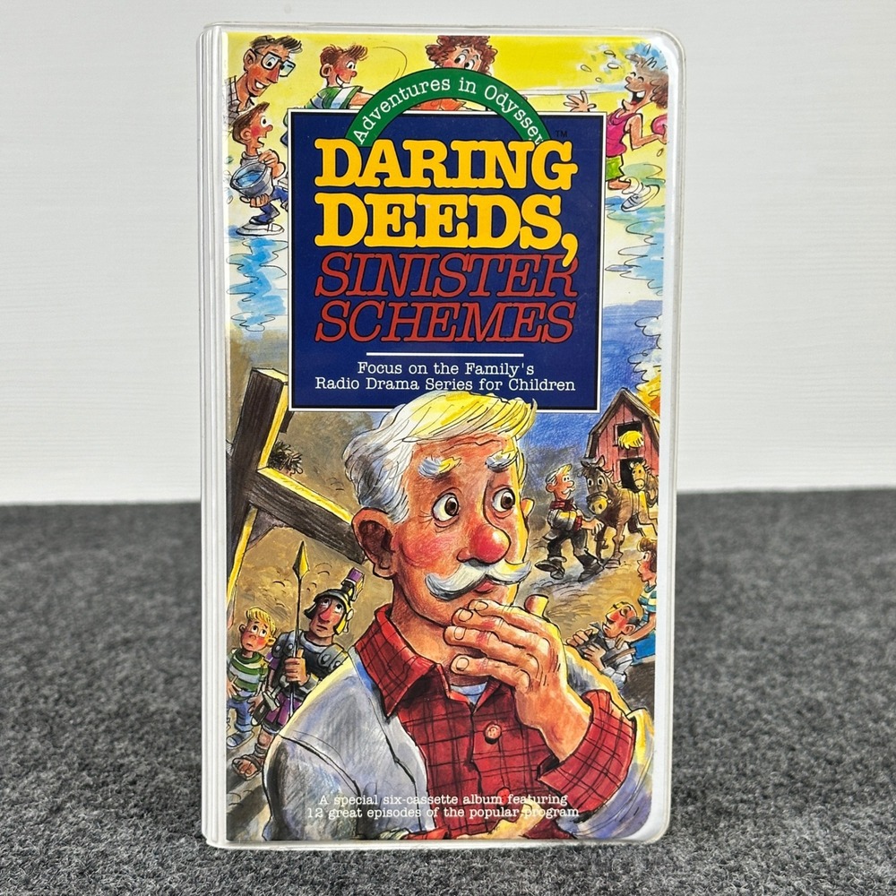 Adventures in Odyssey Daring Deeds Sinister Schemes 6 Cassette Set Focus Family